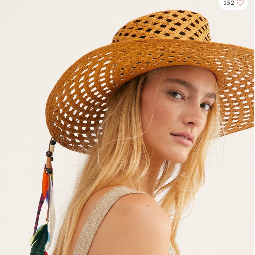 ISO! Free People straw hat